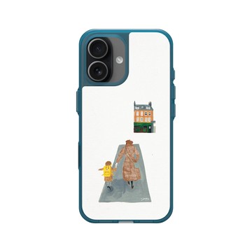 iPhone 17 Clear (相機按鈕) 夜幕藍 - Soupy Tang 湯舒皮 - Walk to the Market