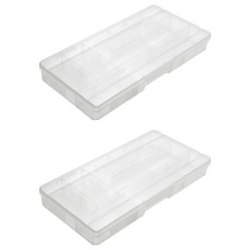 SHUTER 樹德 風格小集盒 SO-2714F  透明零件收納盒  2個