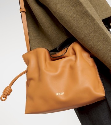 Loewe Flamenco Mini leather clutch