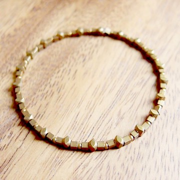 VIIART。定番X。基本款黃銅手環混搭INS街頭風