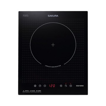 SAKURA 單口觸控滑動式八段IH感應爐(EG2120AG )