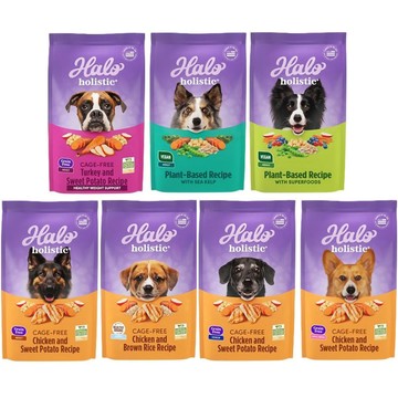 HALO 無穀犬糧全系列 3.5磅/1.59kg(幼犬/小型成犬/成犬/成全低脂/熟齡犬/低敏/低敏舒膚)