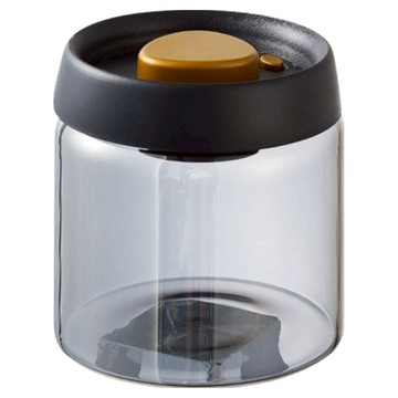 BOACUP 咖啡豆玻璃按壓真空罐 一般款 500ml  透明色  1個