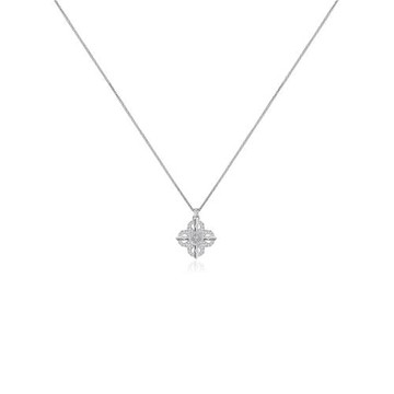 法國GUIR OE「金剛杵」純銀項鏈女生金剛杵吊墜鎖骨鏈小眾送禮物