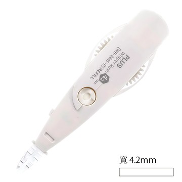 PLUS 按鍵PK修正帶內帶 (平頭) (4.2/5/6mm)