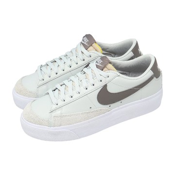 休閒鞋 W Blazer Low Platform 女鞋 灰 厚底 增高 復古 DJ0292-004