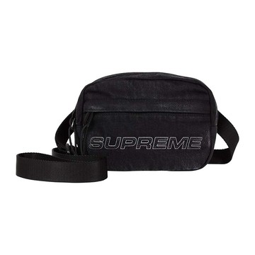 Supreme Denim Mini Shoulder Bag 'Black' 肩背包 小包 水洗 黑色 FW25B6-BK [台灣現貨]