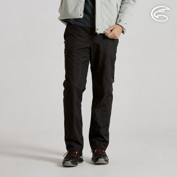 ADISI 男防水防風透氣超撥雙層保暖褲 AP2521014 黑色 (S-3XL)｜內裡刷毛 超撥水 防水透濕