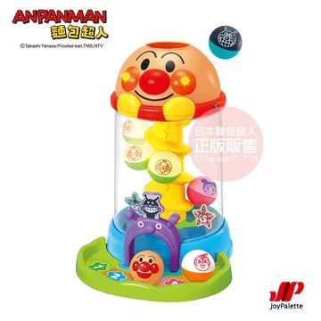 【麵包超人】NEW 抓抓滾滾聲光轉轉塔(1歲6個月以上)｜寶寶玩具、生日禮｜Weicker唯可代理