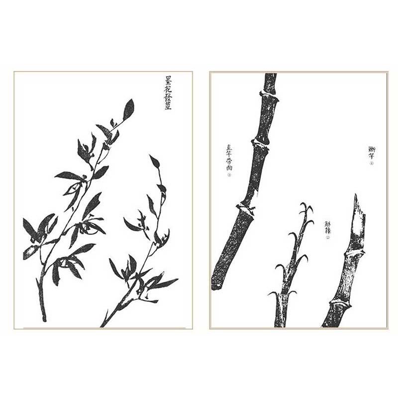 蘭竹画譜　芥子園画譜　国画技法教材　中国絵画 #20848;竹#35889;　芥子#22253;画#35889;　国画技法教材