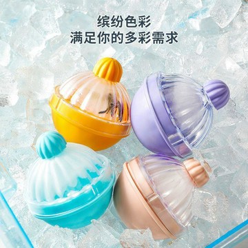 高顏值新款冰球製冰器冰球模具仙人掌圓球大冰塊創意家用硅膠製冰