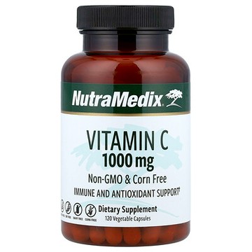 NutraMedix, 維生素 C，1,000 微克，120 粒素食膠囊