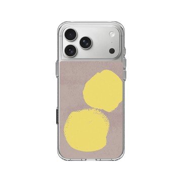 iPhone 17 Pro Max Clear Case（相機按鈕） 透明 - Blob / 一團一團 - 暖陽輝映