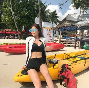 VEN長袖三件式泳衣