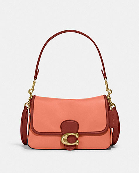 SOFT TABBY 撞色單肩手袋