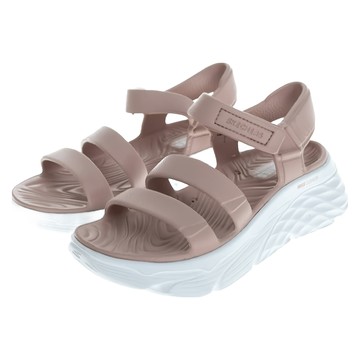 SKECHERS 女款 MAX CUSHIONING FOAMIES D楦涼鞋 111126LTPK  23cm  粉色