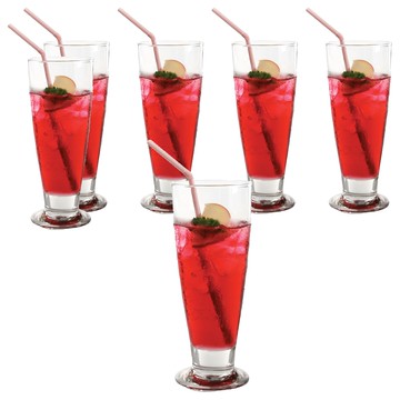 Ocean Glass 泰勒奶昔杯 395毫升  透明  6個