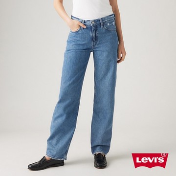 Levi s Wellthread環境友善系列 Baggy Dad女款中腰寬鬆直筒丹寧牛仔褲