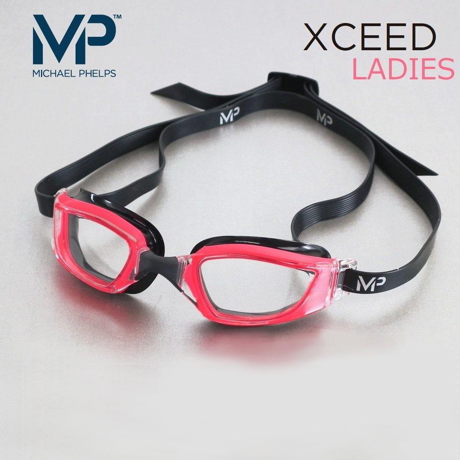 水泳 ゴーグル 競泳 女性専用 クリアタイプ クッション付き FINA承認 Aqua Sphere アクアスフィア MP XCEED