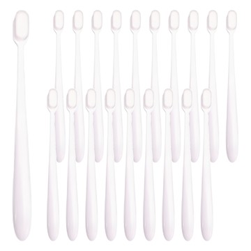 小麥購物 萬毛牙刷 G083 平滑款 白色 25g  1支  20支