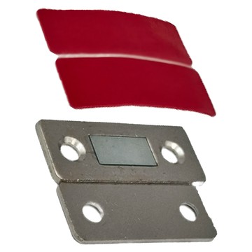 隱形磁鐵門扣  不鏽鋼材質  小/中/90度規格  1組