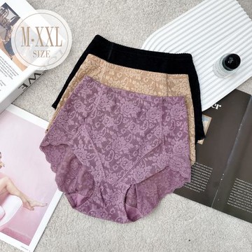 【伊黛爾】一眼顯瘦 280丹細緻緹花收腹提臀高腰塑身褲 (M-XXL,3色任選)