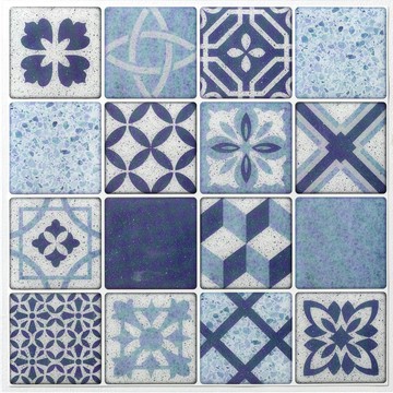 裝飾壁貼/玻璃貼 【Homemake】立體馬賽克貼 26*26cm_1包 (磁磚貼/牆貼/防水防潮)