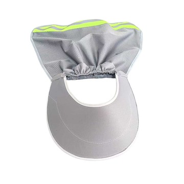 🔥臺灣出貨🔥安全帽防曬遮陽帽簷工地防曬帽子透氣施工遮陽大帽簷戶外環衛夏季