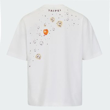 Adidas 愛迪達 Taipei Tee SS KZ0533 男 T恤 運動上衣 休閒短袖 城市限定 白 棕 亞版