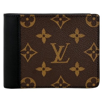 Louis Vuitton LV M69408 Portefeuille Multiple 經典花紋拼接對開短夾 現貨