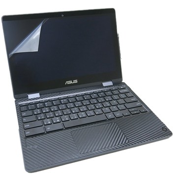 【Ezstick】ASUS Chromebook C214 C214MA 靜電式筆電螢幕貼｜鏡面/霧面可選