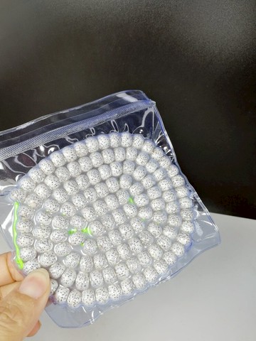 海南料星月菩提脫脂順白9×7 10×8 11×8桶108粒長串掛鏈念佛珠