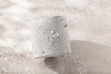 三環星帶 純銀耳扣 Asteroid Belt Silver EarCuff - Triple