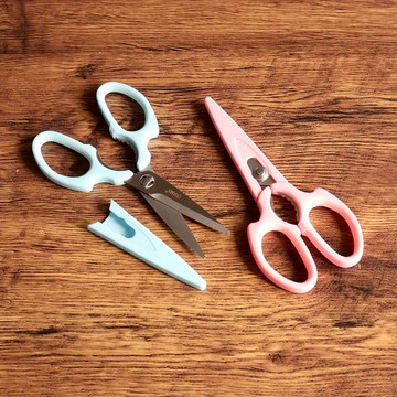 王樣可拆式兒童食物剪刀 防滑兒童剪刀 食物剪 附刀套