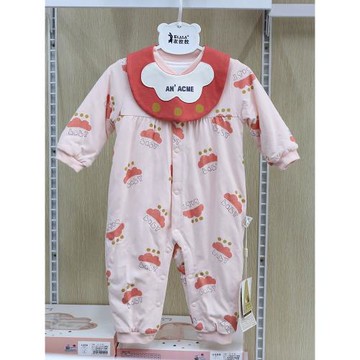 hello.dr 衣拉拉薄棉連體衣400克嬰幼兒哈衣0-1歲寶寶爬服外出服