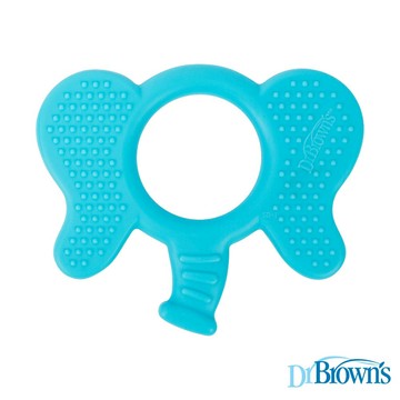 美國【Dr.Brown's布朗博士】矽膠固齒器-大象(1入)｜官方旗艦店