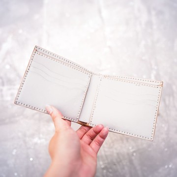 6卡短夾 | 手縫皮革材料包 | BSP006