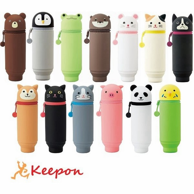 スタンドペンケース リヒトラブ Lihit Lab アニマル シリコン 筆箱 動物 小学生 中学生 高校生 犬 ネコ 猫 パンダ カエル ペンギン インコ かわいい 新学期 通販 Lineポイント最大0 5 Get Lineショッピング