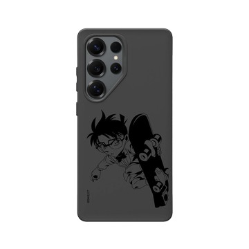 Galaxy S25 Ultra SolidSuit 黑 - Detective Conan - 黑色滑板