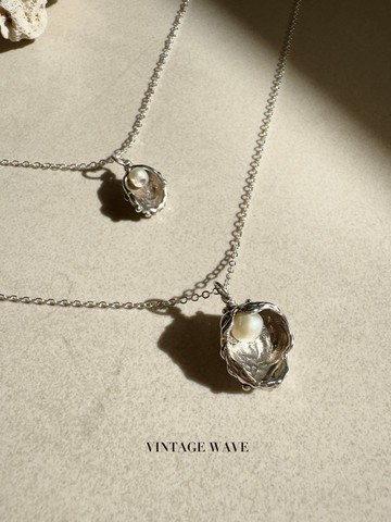 浪潮秘語 | 貝殼項鍊 | 手工飾品 | 925銀