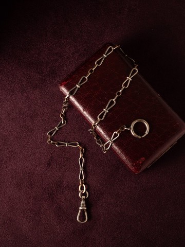 1920s 法國 裝飾藝術時期 蝴蝶結懷錶鍊