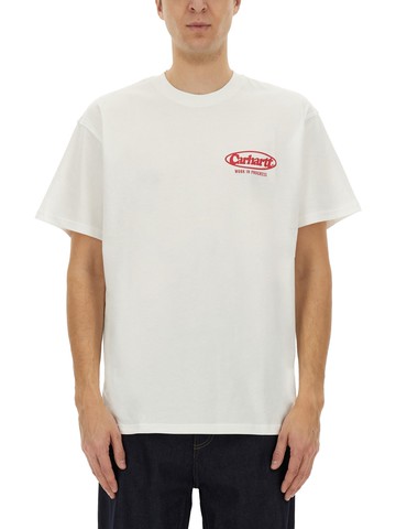 carhartt wip t-shirt with logo