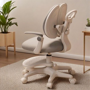 辦公椅 電競椅 沙發椅 電腦椅 老闆椅 免運 開立發票 電腦椅兒童學習椅中小學生矯正坐姿專用可調節追背升降家用座椅