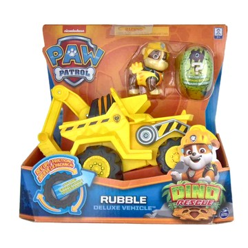 SPIN MASTER 汪汪隊立大功恐龍救援隊豪華車輛組 小礫 + 恐龍救援工程車 3歲以上  Yellow  23 X 9.5 X 23cm  1組