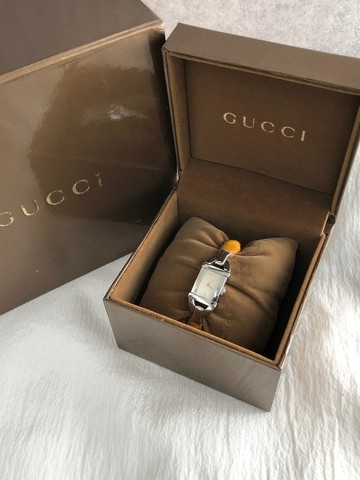 【日本直送 名牌中古包】GUCCI 古馳 手錶 銀色 竹節 不鏽鋼 石英 vintage 古著 old n3ymkd