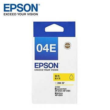 【EPSON】T04E450 黃色墨水匣【三井3C】