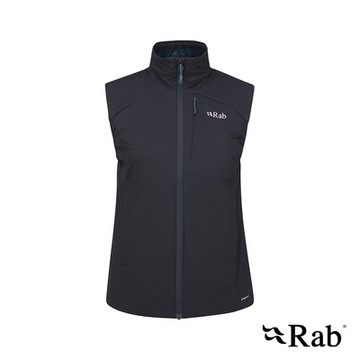 【RAB】Xenair Vest Wmns 輕量防風透氣化纖背心 女款 烏木灰 #QIP20