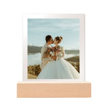 客製 似顏繪/相片小夜燈-直式壓克力