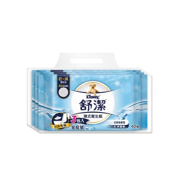Kleenex 濕式衛生紙(40片x3包)