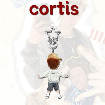 ⭐韓國代購正版⭐cortis周邊星星扣掛件創意老鼠幹高顏值應援物料書包揹包朋友禮物